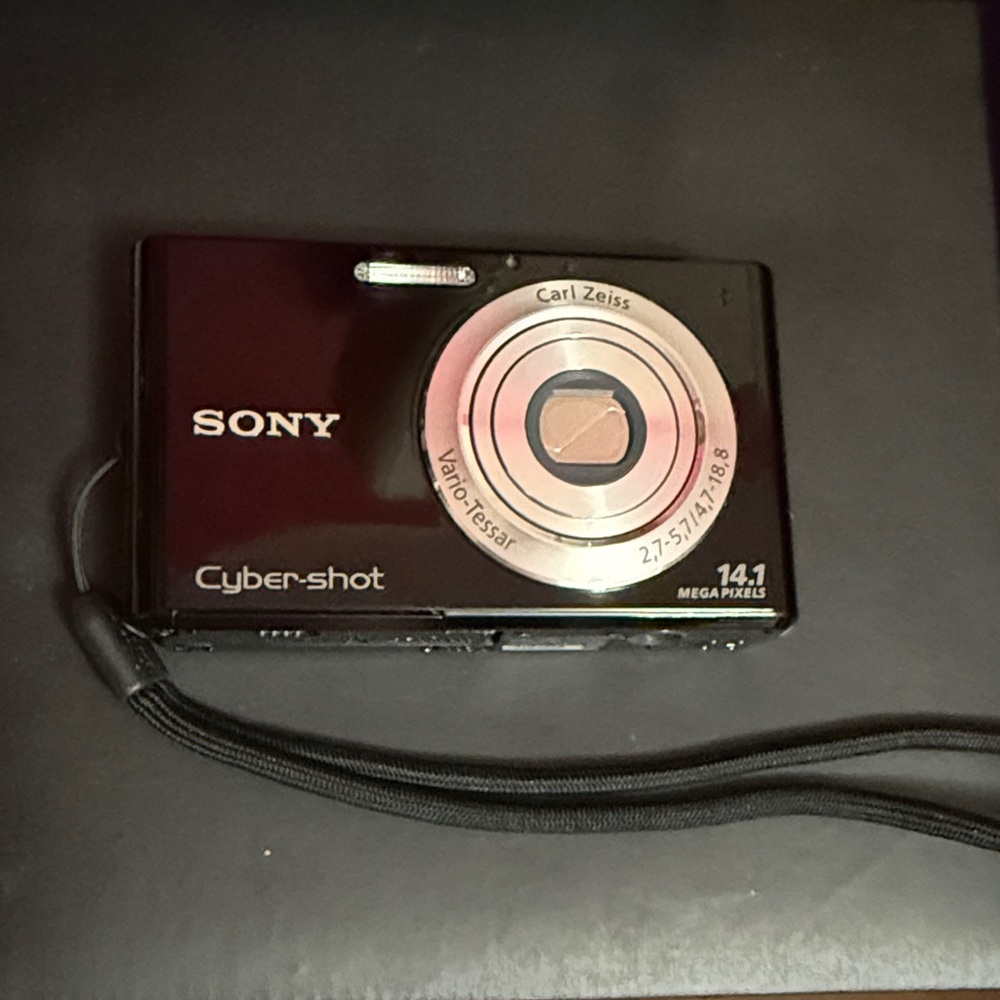 Sony Cyber-shot Black Digital Camera